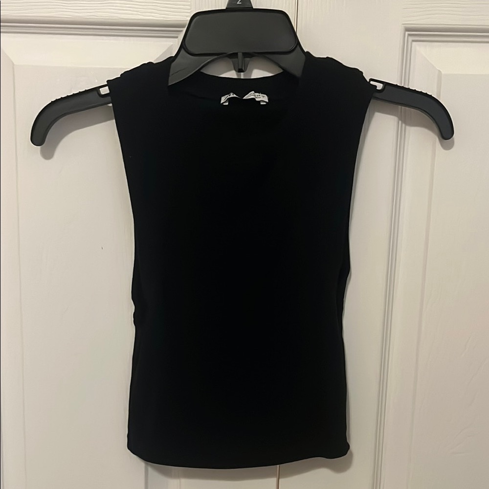 Black Sleeveless Top